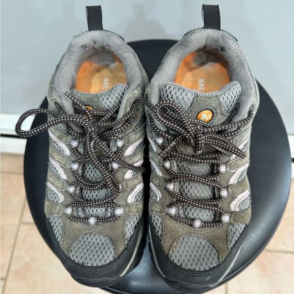 Women’s Gray Merrell Beluga Hiking Shoes Size 6.5 VGUC - Picture 4 of 5